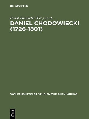 cover image of Daniel Chodowiecki (1726-1801)